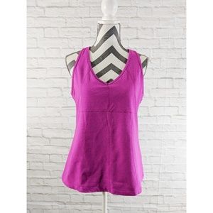 Athleta Equator Pink Racerback Tank Top